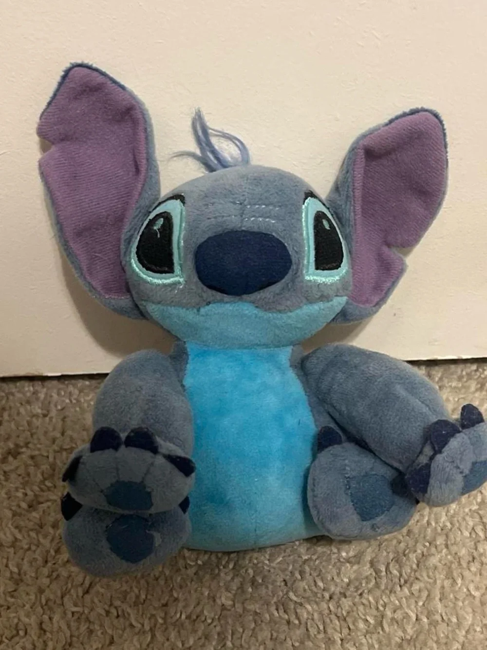 Disney Blue and Purple Stitch Plush Toy
